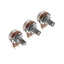 3Pcs A1M Volumes Tone Control Guitar Potentiometers Electric Guitars Control Pot Guitar Amp Potentiometer Easy to Use 1