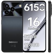 DOOGEE Note56 Pro Android 16 Atrakintas telefonas, 32GB+128GB/TF 2TB Išmanusis telefonas, Aštuonių branduolių 6.56  HD+ 90Hz Mobilusis 6150mAh, 13MP+8MP Kamera, Dvi SIM kortelės/GPS/NFC žalia
