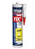 Tytan Klej Montażowy Bezbarwny Fix2 Clear 290Ml Professional