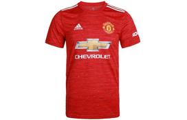 Adidas Manchester United namų marškinėliai 2020 21 Džersis GC7958 L red