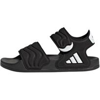 Adidas ADILETTE SANDAL 3.0 Support Low top Sandal Black White Kids' HQ0114 28
