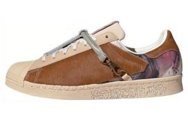 Adidas Originals Superstar 80s X Han Meilin 'Cream Brown' ID4383 36