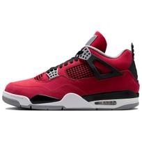 Jordan Air Jordan 4 'Toro Bravo' amortizacija vidutinio aukščio senoviniai krepšinio batai Unisex Raudoni FQ8138-600 42.5
