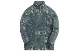 KITH Deconstructed Bandana Quarter Zip KH2651-302 M