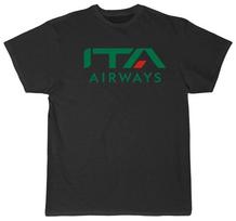 ITA Airways avialinijų skrydžio marškinėliai Unisex T-Shirt XXXXL