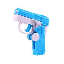Toy Gun Mini Fidget Toy Spinner Pistol Kids Decompression Novelty Toy  Popular Sensory Play Anti-Stress for Kids mėlyna