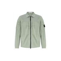 Stone Island Zip Collar Solid Color Long Sleeve Jacket Men Jacket Green 791510610-V0055 M
