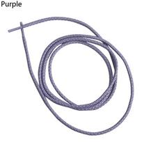 1 pora 120cm spalvingų apvalių fluorescencinių batraiščių Batai Raišteliai Sportiniai batraiščiai violetinė