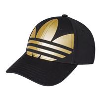 Adidas Originals medvilninės tvilo beisbolo kepurės Unisex Auksinė Juoda FT8922 F