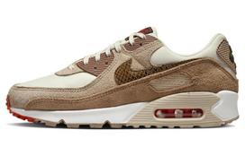 Nike Air Max 90 Se Šviesiai dramblio kaulo spalvos Gyvatės odos Swoosh Moteriški DX9502-100 38 beige