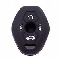 Juodas silikoninis BMW raktelio dėklas E38 E39 E46 A80