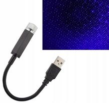 LED USB automobilio žvaigždžių projektorius, mėlynas A82