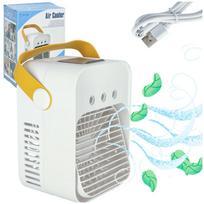 Nešiojamas stalo oro vėsintuvas 3in1 su vandeniu, USB, LED N56