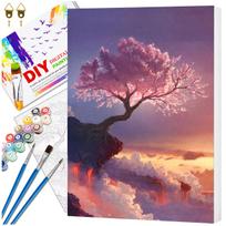 Tapyba pagal numerius su rėmu 40 x 50 cm Sakura TP4