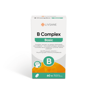 LIVSANE vitaminų B komplekso tabletės N60