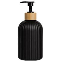 Skysto muilo dozatorius juodas PVC 500 ml E31