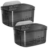 Sieninis laikymo organizatorius, pilkas PVC, 2 vnt. E37