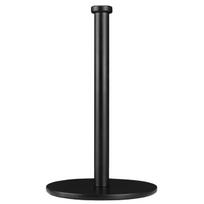 Minimalistinis popierinių rankšluosčių stovas, juodas E79