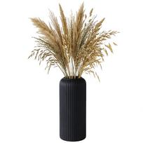 Juoda plastikinė vaza „Lampionas“ E158