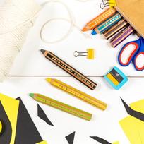 Spalvoti pieštukai STAEDTLER Buddy 3in1, 6 spalvų