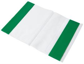 Aplankas Panta Plast 0302-0080-99, A4 Balta sp./Žalia sp.