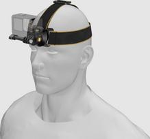 Beiwe AC36 magnetic head mount for action camera