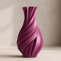 Vaza su dinamišku spiraliniu raštu