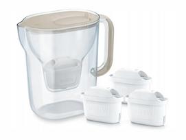 BRITA Style ESSENTIAL XL sand filter jug + 3 x  MX, WAFRAT1060347