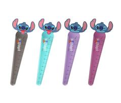 Liniuotė Disney Stitch, 12 cm, plastikas, įvairių spalvų
