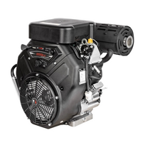 Benzininis variklis 24kW Loncin, LC2V90FD