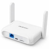 Qoltec 56980 Namams ir kelionėms skirtas 4G LTE maršrutizatorius su „Wi-Fi 6“ | AX300 | 2,4 GHz | Dviguba antena | USB-C | Micro SIM