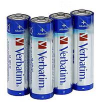 Verbatim Alkaline AA Batteries 4pcs 49921V
