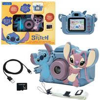 Vaikiškas fotoaparatas su apsauginiu dėklu „Stitch”