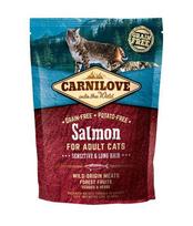 CARNILOVE Salmon Adult Cat Sensitive & Long Hair 0,4 kg | 8922 | 8595602512294