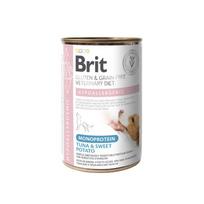Brit GF Veterinary Diets Dog Can Hypoallergenic Monoprotein Tuna 400 g | 13785 | 8595602574223