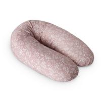 CebaBaby maitinimo pagalvė dżersej multi rožinė gėlės  W-880-000-827