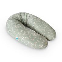 CebaBaby maitinimo pagalvė dżersej multi žalia gėlės W-880-000-826