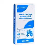 TESTERA greitasis antigenų testas SARS-COV-2 ir gripo A/B N1