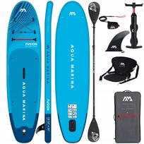 SUP lenta, irklentė Aqua Marina Monster 12'0" mėlyna + COMBO