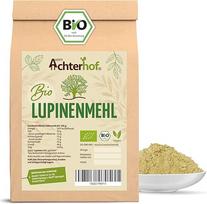 "Achterhof" ekologiški lubinų miltai, 500 g, idealus baltymų ir skaidulų tiekėjas, be glitimo, šiek tiek riešutų skonio ir idealios konsistencijos, puikiai tinka virti ir kepti