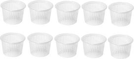 "AlcoFermBrew" 10 x sūrio formelės 7,2 x 5,4 cm - 150 g - Sūrio formelės | Krepšelis | Sūrio gamyba | Laboratorija
