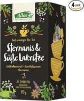 "Allos" - Žvaigždinio anyžiaus ir saldžiųjų saldymedžių arbata - 40 g - 4 pakuotės