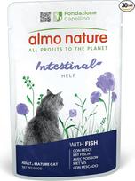 "Almo Nature" kačių maistas Cat Functional Bag Digestive su žuvimi, 30 x 70 g