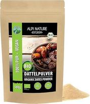 "Alpi Nature" datulių cukrus Organic 500 g, datulių milteliai, datulių saldumas kaip cukraus pakaitalas