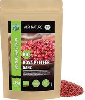 "Alpi Nature" ekologiški rausvieji pipirai, 250 g, raudonieji pipirai, rausvieji pipirai, ekologiški pipirai
