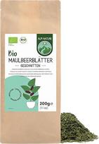 "Alpi Nature" šilkmedžio lapų arbata, ekologiška šilkmedžio lapų arbata, 200 g, žolelių arbata, šilkmedžio lapų arbata