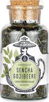 "Ankerkraut Sencha Goji Berry" žalioji arbata, žalioji arbata, palaidi lapeliai karštam gėrimui, karštas sveikas gėrimas, 70 g kamštinėje stiklinėje