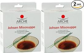 "Arche Johsen Miso" sriuba (4 maišeliai po 15 g) Ekologiška Miso sriuba, 2 pakuotės (2 x 1 l)