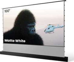 "AWOL VISION" 100" motorizuotas kylantis projektoriaus ekranas ilgam trumpam ultra trumpam projektoriaus grindų stovui Vidinis lauko 170°+ matomumas 4K/8K Ultra HD MW-F210