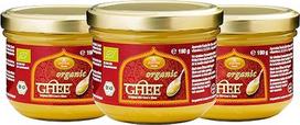 "Ayurveda Foods" - "Organic Premium Organic Ghee", 3 x 190 g, labai ilgas galiojimo laikas, ekologiška plomba, kepimo riebalai